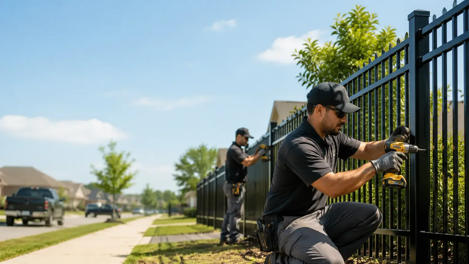 Metal Fence Installation in Sidney, IL